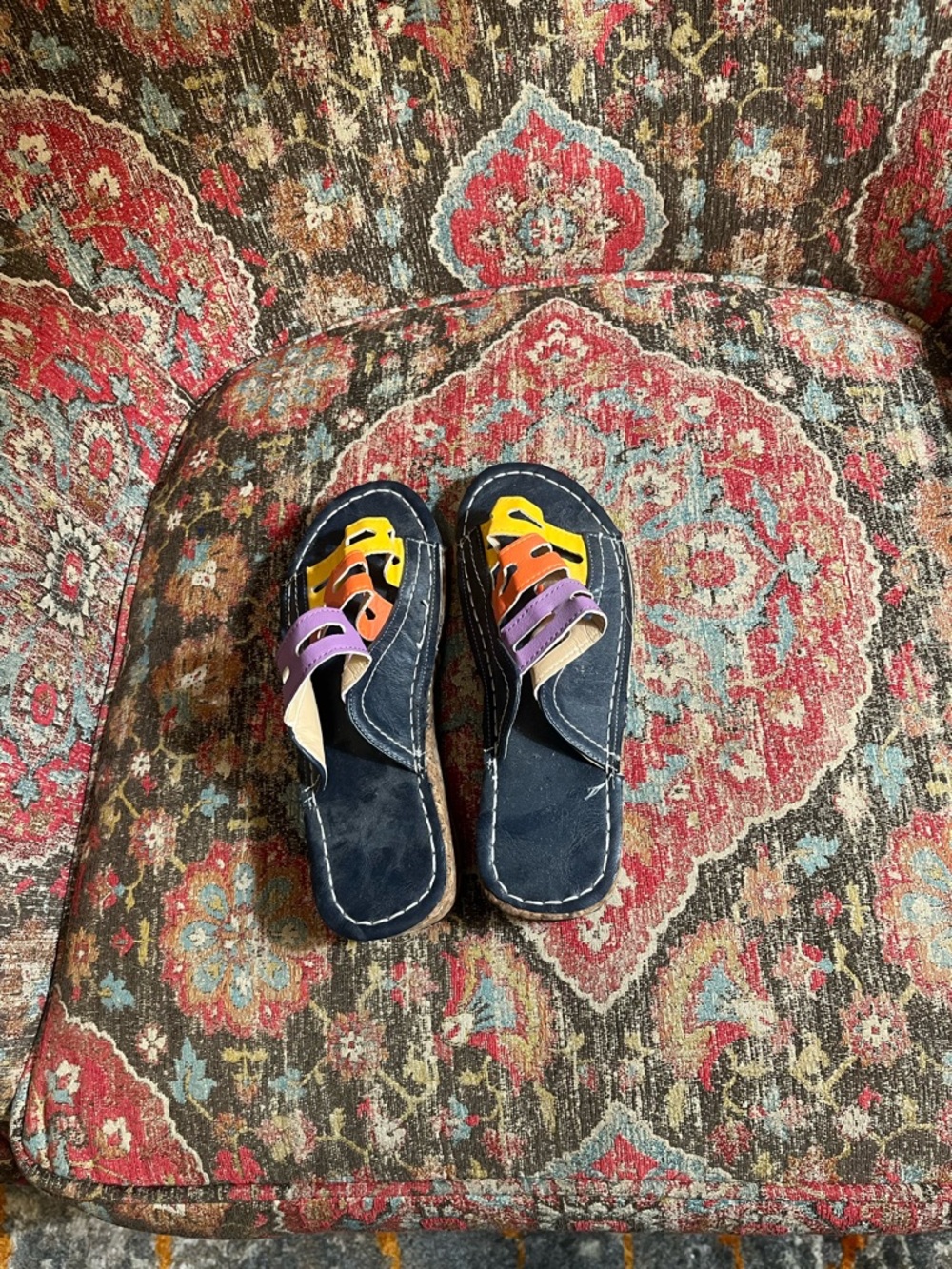 Women’s sandals with Rainbow Straps
